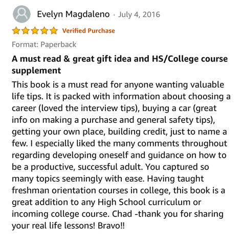 Book Review of Major Lessons For Minors